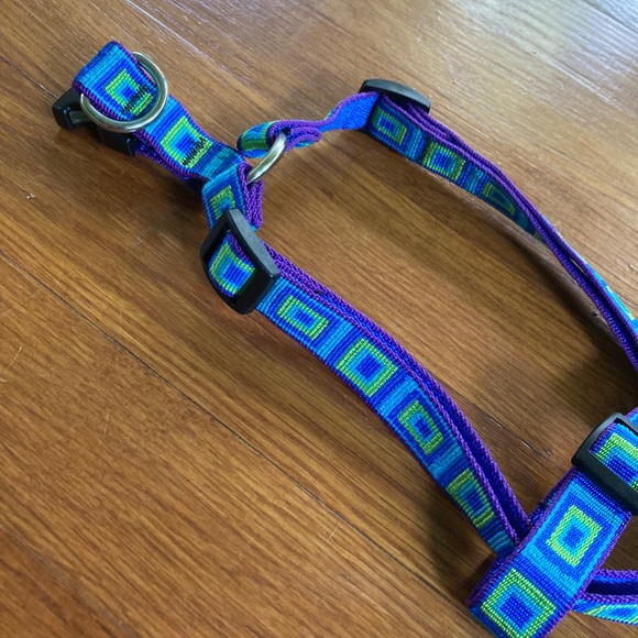 NEW LupinePet Originals 3/4" Sea Glass 12-20" Adjustable Roman Dog Harness - Picture 4 of 8